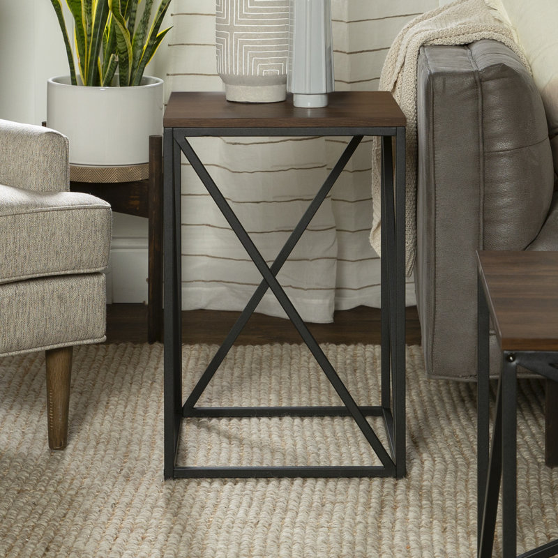 17 Stories Ziegler Frame End Table with Storage & Reviews